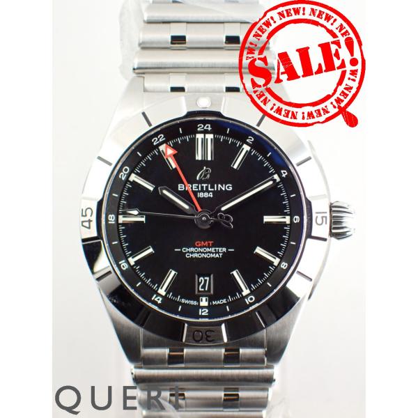 ブライトリング クロノマット オートマチック GMT ブラック文字盤 A32398101B1A1(A32398)新品