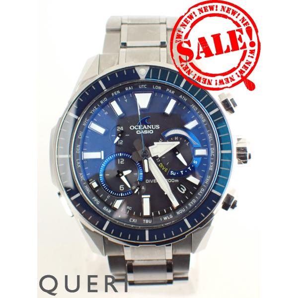 CASIO OCEANUS OCW-P2000-1AJF オシアナス 中古美品 queri_24k015