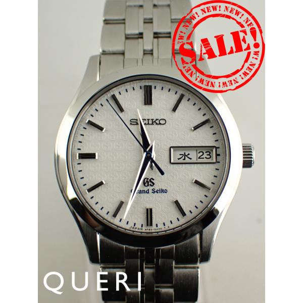 【新品電池交換済】SEIKO Grand Seiko デイト ホワイト文字盤 queri_25c029