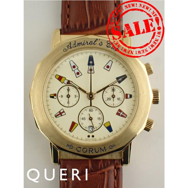 CORUM（コルム） アドミラルズカップ 18Kゴールド 自動巻きクロノ