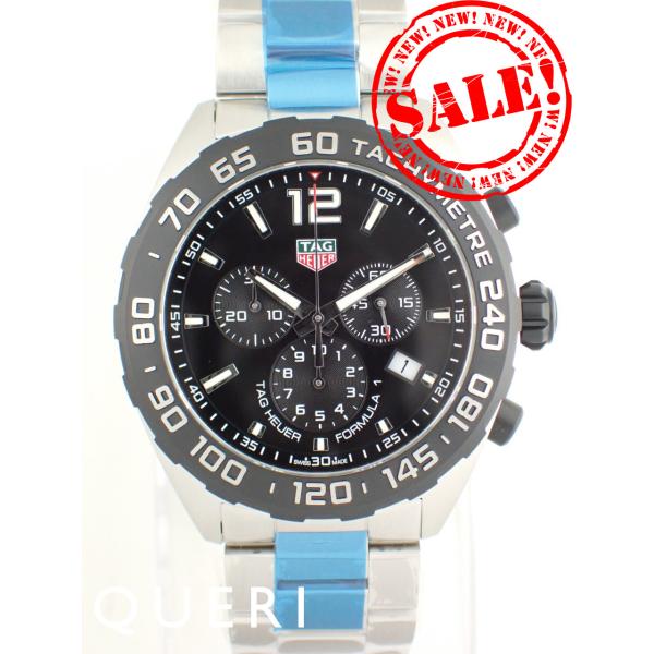 タグホイヤー フォーミュラ1 クロノグラフ 43mm クォーツ CAZ1010.BA0842 新品