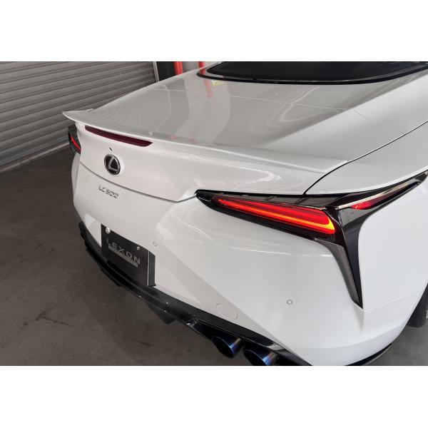 LC500 トランク スポイラー LC500 コンバーチブル - リアトランクスポイラー FRP 【未塗装