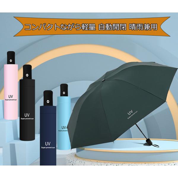 日傘 完全遮光 折りたたみ 傘 軽量晴雨兼用 超軽量 レディース 雨傘  日傘 遮光 紫外線 遮熱 ワンタッチ 頑丈 撥水加工 UV対策 シンプル おしゃれ