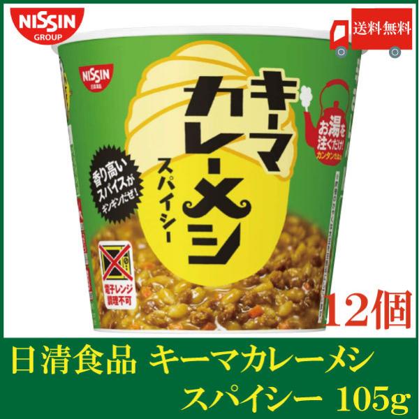 日清カレーメシ 日清食品 日清 キーマカレーメシ スパイシー 105g×12個