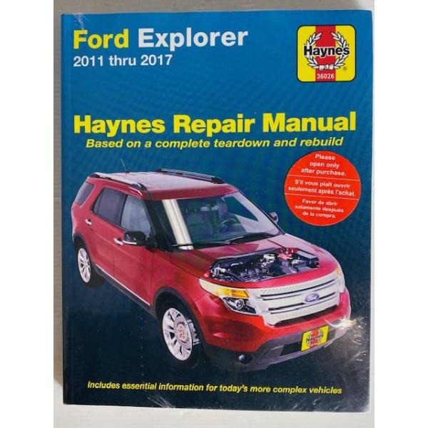 フォード&マーキュリー　キャデラック　クライスラー　整備書　３冊まとめて Haynes 11〜17 フォード エクスプローラー マニュアル（整備書
