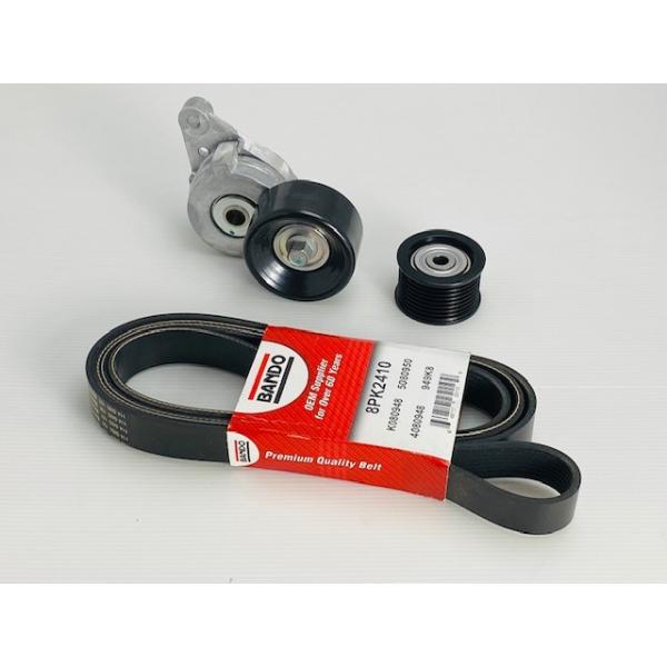 三菱ふそう キャンター 4P10 純正ファンベルト アイドラプーリーセット 三菱ふそう キャンター 4P10 純正ファンベルト アイドラプーリー