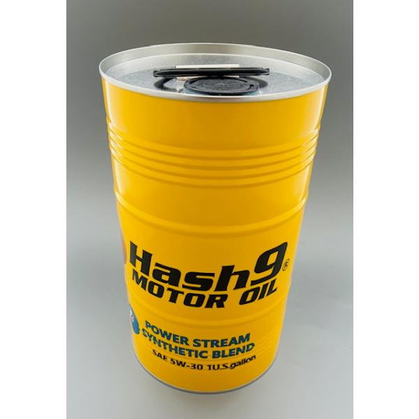 ハッシュ9 パワーストリームDL-1 SNペンゾイル5W-30 5ガロン Hash9/ハッシュ9 PowerStream 5W30 パワーストリームシンセティック