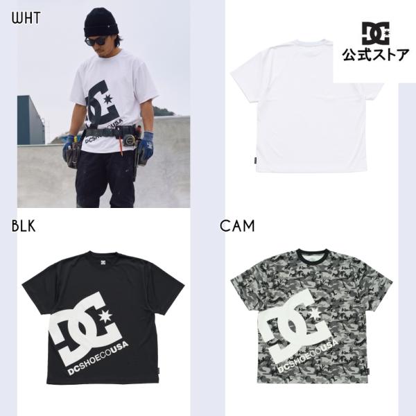 （5日-12日はボーナスストア+5%）DC ディーシー シューズ WORKCREW メンズ TECH BIGSTAR SS Tシャツ Tシャツ ティーシャツ 半袖 ショートスリーブ