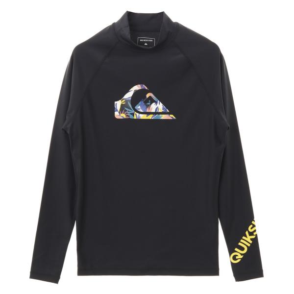 �N�C�b�N�V���o�[ QUIKSILVER  UV�J�b�g UPF50+ ALL TIME LR Pullover Rash Guard Mens