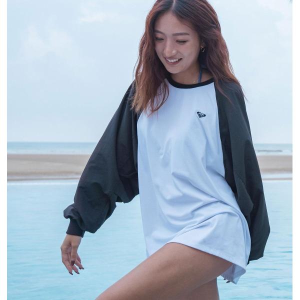 （5日-12日はボーナスストア+5%）OUTLET  SALEROXY ロキシー LA PALMA ラッシュガード 長袖 サーフィン 海