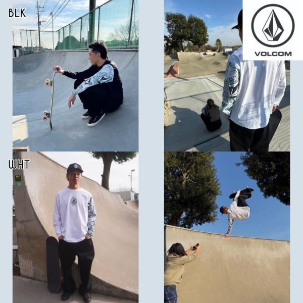 （21日-23日はボーナスストア+5%）SALE VOLCOM ボルコム メンズ NOZAKA LS RASH TEE Tシャツ ティーシャツ サーフ ロングスリーブ