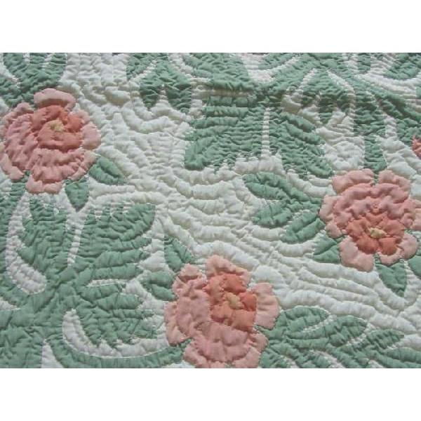 ローズピーチのタペストリー 107cm角 しつけ済みハワイアンキルト 制作キット パッチワーク Buyee Buyee Japanese Proxy Service Buy From Japan Bot Online