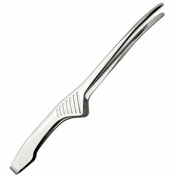 トング 燕三条 日本製 18-0 ステンレス クレーバートング ミラー仕立て エコノミータイプ 24cm 食洗器可 焼肉 パスタ キャンプ バーベキュー BBQ サラダ 爆買