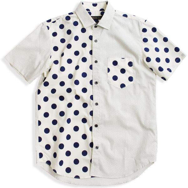 日本製 水玉シャツ ドット柄 クレイジー 半袖シャツ 水玉柄シャツ ドット柄シャツ 半袖 マリン メンズ 派手 個性派 Buyee Buyee 日本の通販商品 オークションの代理入札 代理購入