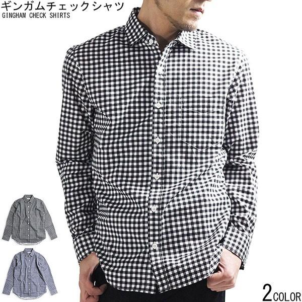 日本製 Vintage El ギンガムチェック 長袖シャツ メンズ チェックシャツ 01 クインテット ヤフー店 通販 Yahoo ショッピング