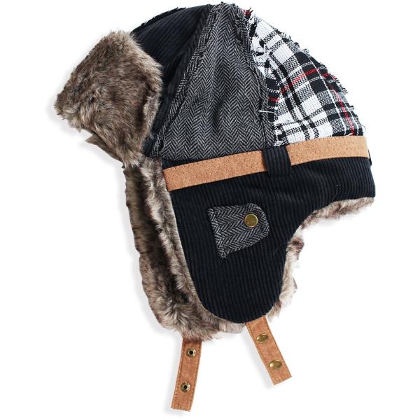 パッチワーク ロシア帽 メンズ レディース ウシャンカ アビエイター キャップ パイロットキャップ ファー Cap 帽子 冬 防寒 Buyee 日本代购平台 产品购物网站大全 Buyee一站式代购 Bot Online