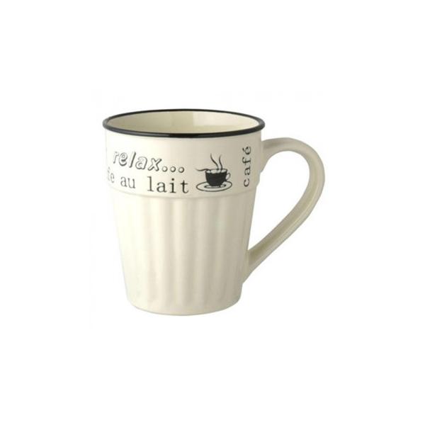 リビング enjoy cafe マグカップ WH 380ml 705828