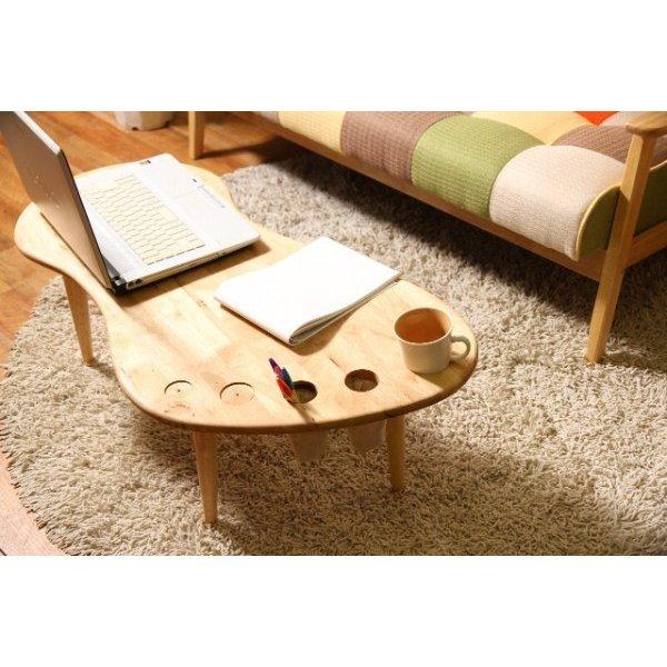 幅95 木製テーブル 長方形 幅95 リビングテーブル 収納 コーヒー