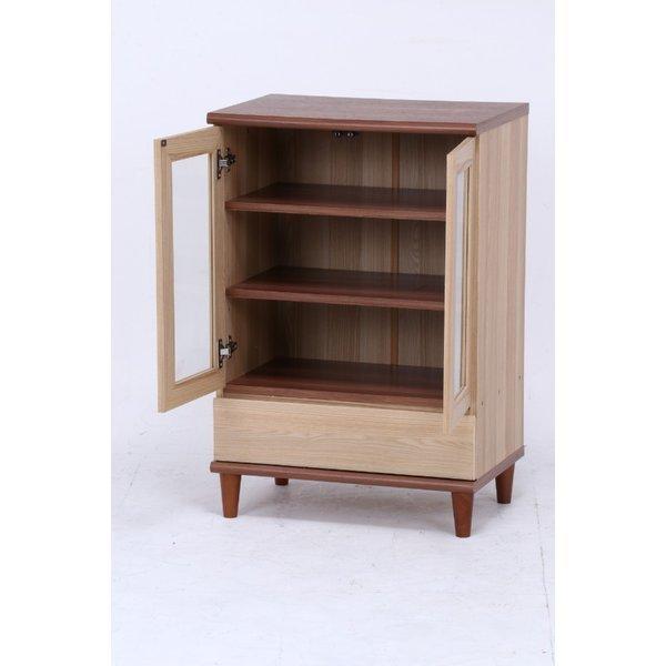 使い勝手の良い 食器棚 扉付き収納 キャビネット Fax台 幅60 電話台 飾り棚 書棚 本棚 文庫 雑誌 キッチン 棚 Tel台 扉付き マルチキャビネット 収納 ミニ食器棚 引き出し 引き戸 ブックシェルフ サイドボード キッチンキャビネット 可動棚 テレビ台 キャビネット