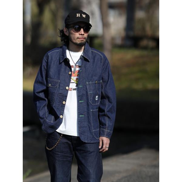 TCBジーンズ キャットヘッド カバーオール TCB jeans Ca