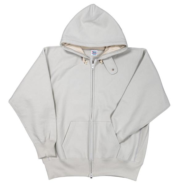 ご予約 / WORKERS ワーカーズ Trico Tag Sweat, Full Zip Parka, White