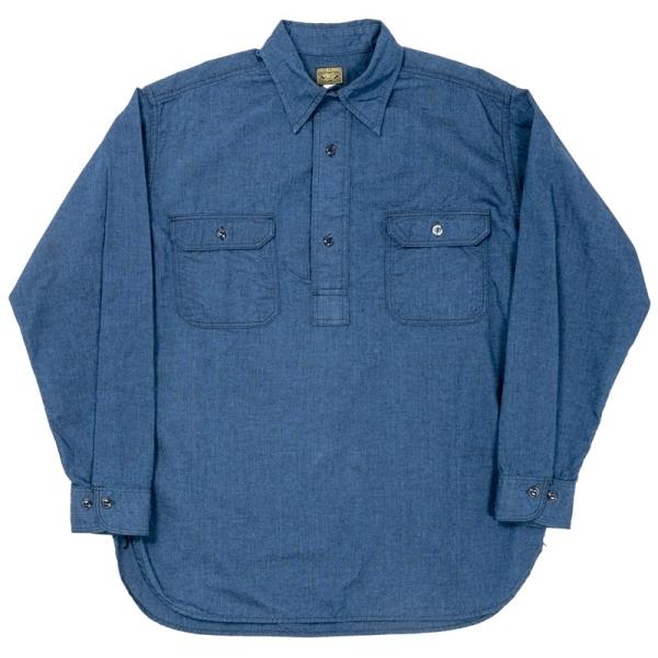 職人工房　早急発送　リドレイ ご予約 / WORKERS ワーカーズ Deluxe Shirt, Pullover, Indigo Beta