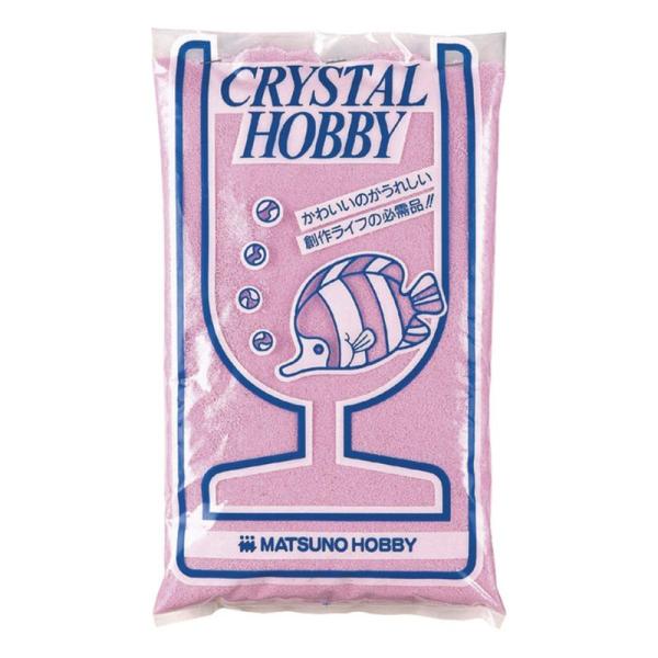 Crystal Hobby 装飾用 砂 デコレーション カラーサンド (1kg入) パステルピンク 大理石 B4130