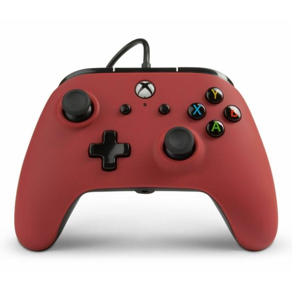 XBOX Wired Controller- Red (PowerA) [新品/輸入品][国内使用可]