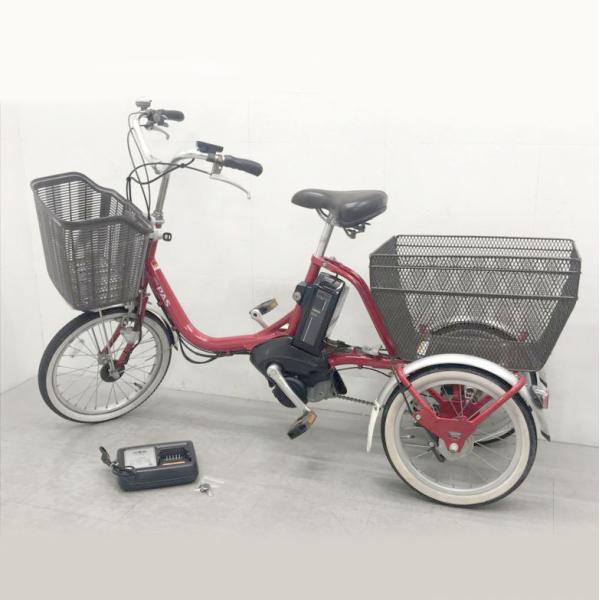 美品　ヤマハ 電動アシスト三輪車 PASワゴン PA16W ヤマハ パス ワゴン PA16W 2023モデル 整備士の完全組立 電動