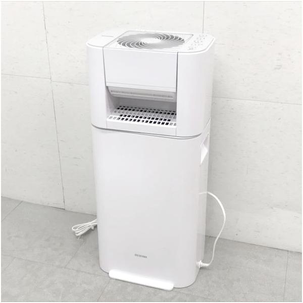 【中古美品】アイリスオーヤマ 衣類乾燥除湿機 サーキュレーター E1214YO ◇0128【美品】衣類乾燥 サーキュレーター＋除湿機 約2.5L