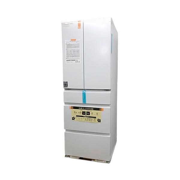 E1942YO ■0119【未使用品】冷凍冷蔵庫 485L フレンチドア 6ドア 日立 R-HW49V(W) 25年製 家電