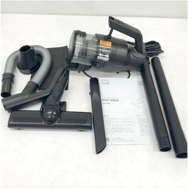 E4977YO ◆0730_6凹【美品】ハンディクリーナー 掃除機 ツインバード EHC-EB54B  25年製 サイクロン式家電 住まい