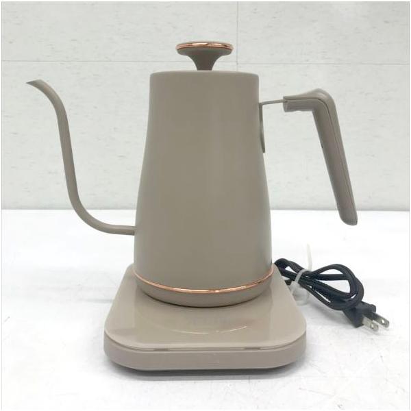 E5824YO ◆0710_1凹【美品】電気ケトル 電気ポット 0.8L 山善 EGL-C1281(G) 25年製 温度調節 保温家電
