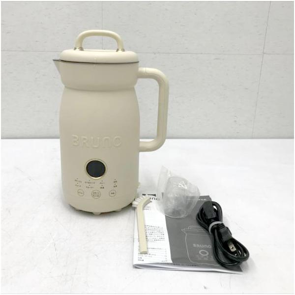 E6548YO ◆0704【美品】オートクックポット 豆乳メーカー スープメーカー ブルーノ BOE126  全自動 保温機能 家電