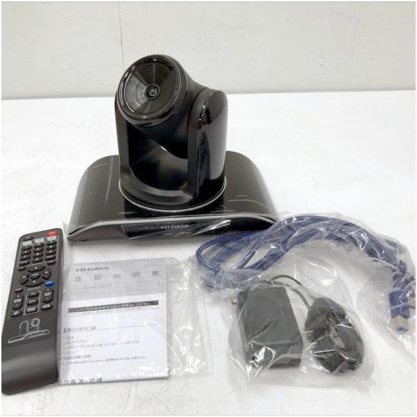 E6639YO ◆0717【展示品】Web会議用 USBカメラ フルHD アイ・オー・データ USB-PTC1  パン・チルト対応家電 OA機器