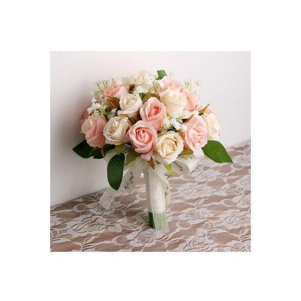 可愛らしいローズのブーケです。贈答品やインテリアに最適です。サイズ：ブーケ直径約19-20cm（手作りのため、サイズは多少前後します。）花束形：ラウンド型は、全国一律　定格1000円 （2着以上は1着につき500円加算されます）人気キーワー...