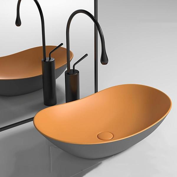 洗面台 手洗い器セット 洗面ボウル 手洗いボウル 手洗器 コンパクト ミニ ブラック 温水?冷水栓付 洗面 台 洗面ボール サイズ61*36*16CM 流し台 ガーデンシンク