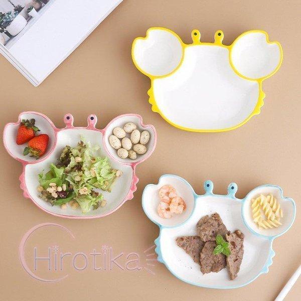 食器 子供用食器 カニ ベビー ランチプレート ベビー食器 離乳食