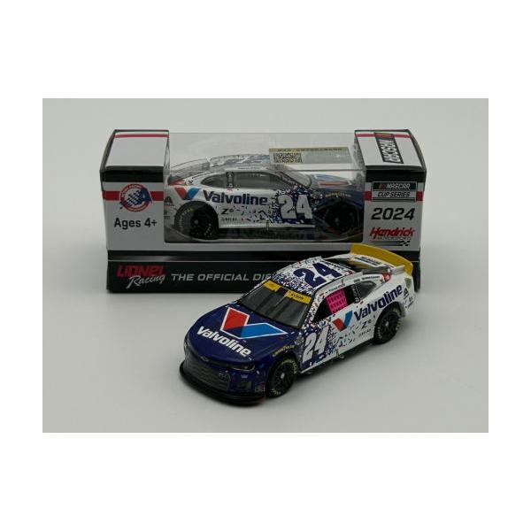 ナスカー 1/64 1/24 ミニカー 1/64 Nascar ナスカー William Byron #24 Valvoline Special