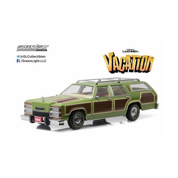 1/18 ウッディーワゴン VACATION Wagon Queen Family Truckster グリーンライト GREENLIGHT