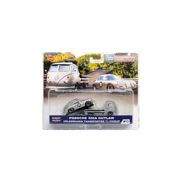 ホットウィール ポルシェ356 & VW Transporter T1 Hot Wheels Porsche 356A Outlaw & Volkswagen T1 Pickup