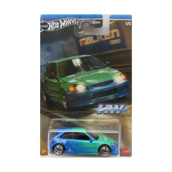 1/64 ホンダ シビック '99 Honda Civic Type R (EK9) ホットウィール