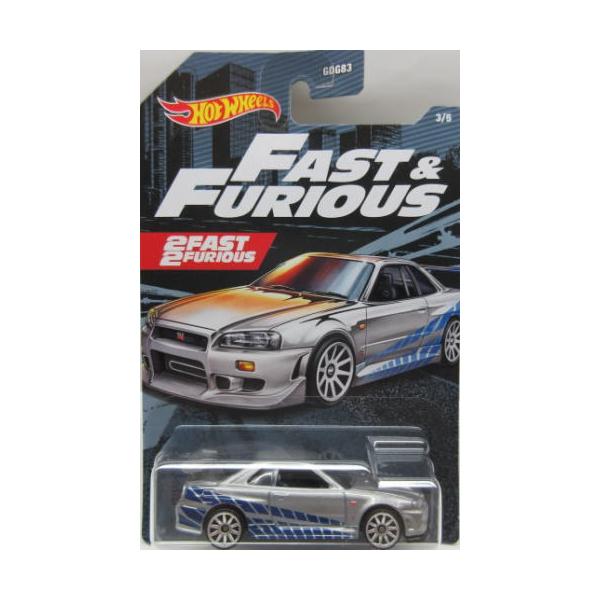 1/64 ワイルドスピード Nissan Skyline GT-R (BNR34) ホット