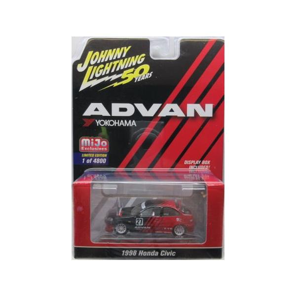 1/64 ホンダ シビック 1998 Honda Civic ジョニーライトニング JOHNNY