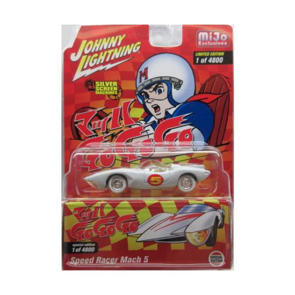 1/64 スピードレーサー Speed Racer Mach5 JOHNNY LIGHTNING ホワイト