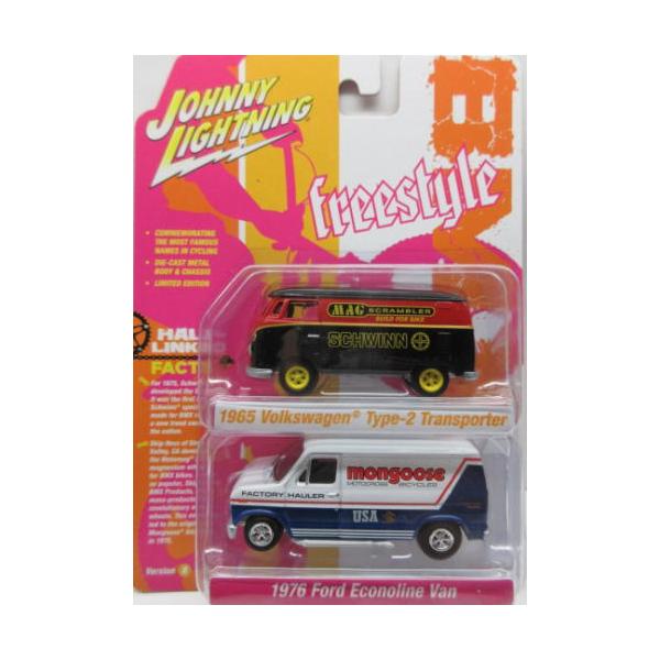 1/64 1965 Volkswagen Type-2 Transporter / 1976 Ford