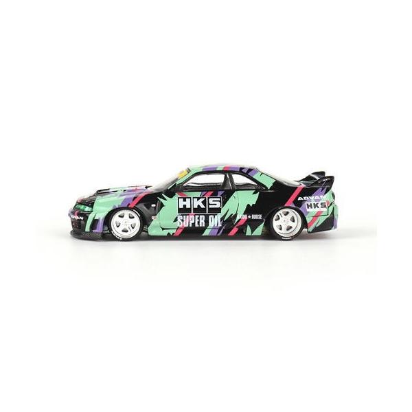 1/64 Nissan Skyline GT-R (R33) HKS V1 クローズボックス入 MINI GT