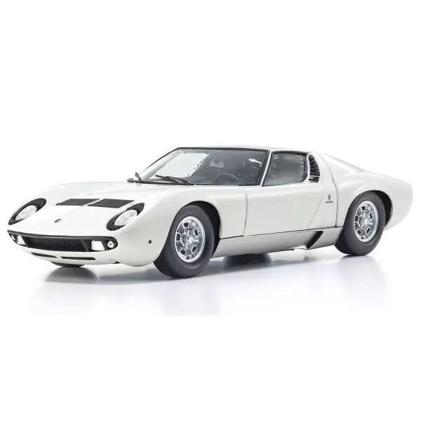 京商1/18ミウラ 京商 1/18 ランボルギーニ ミウラ Lamborghini Miura P 400 White