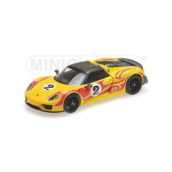 1/43 |VF XpC_[ Porsche 918 Spyder Weissach-Package 2015 Kyalami Racing Design ~j`vX MINICHAMPS