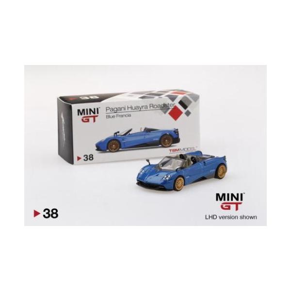 1/64 pK[j EAC [hX^[ nh Pagani Huayra Roadster Blue Francia LHD MINI GT